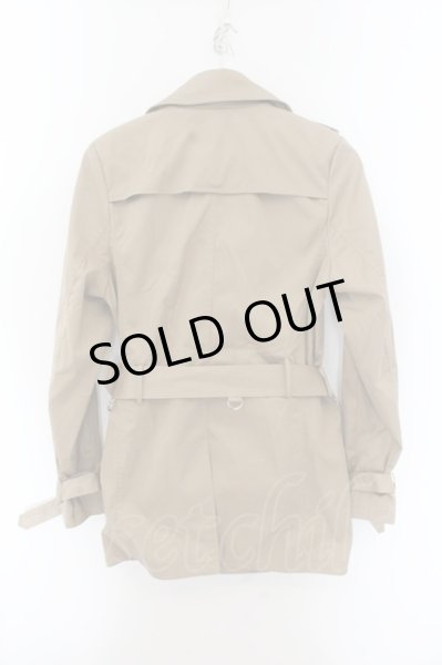 画像2: MURDER LICENSE / ツイルストレッチライトトレンチコート 46 キャメル O-24-10-31-004-MU-ja-YM-ZT437 (2)