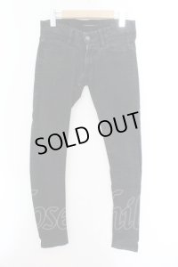 Black by VANQUISH / ワンウォッシュパワーストレッチスキニーデニム 28 ブラック O-24-10-31-009-Bl-pa-YM-ZT252