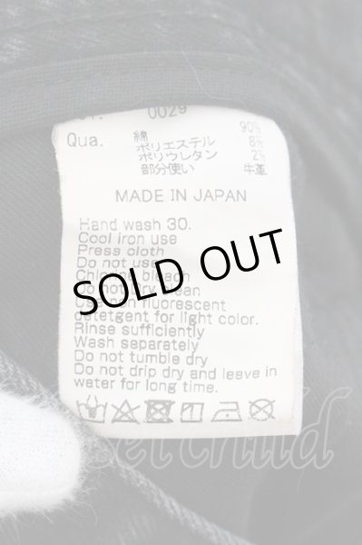 画像3: Black by VANQUISH / ワンウォッシュパワーストレッチスキニーデニム 28 ブラック O-24-10-31-009-Bl-pa-YM-ZT252 (3)