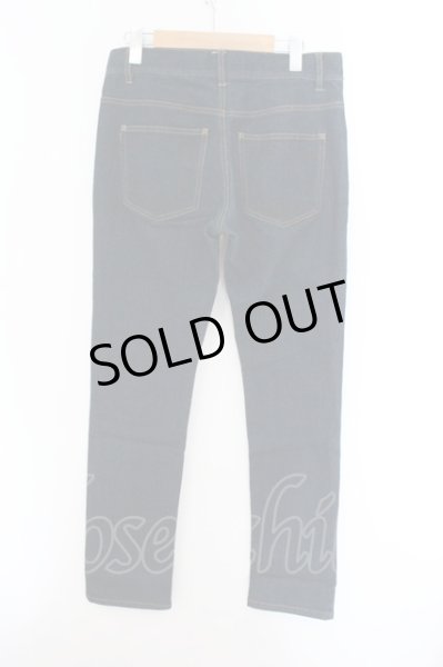 画像2: Xfrm / イエローステッチストレッチストレートデニムパンツ 2 ブルー O-24-10-31-010-Xf-pa-YM-ZT252 (2)