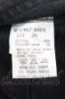 画像4: LGB / S-WOLF ステッチバイカーデニムパンツ 29 ブラック O-24-10-31-015-LG-pa-YM-ZT250 (4)