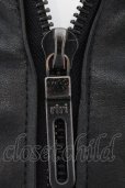画像2: FUGA / VINTAGE COW HIDE STAND COLLAR SINGLE RIDERS ジャケット（riri） 46 ブラック O-24-10-31-002-FU-ja-YM-ML008 (2)