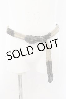 IFSIXWASNINE / COBRA BELT-2 ベルト ブラックxシルバー O-24-12-20