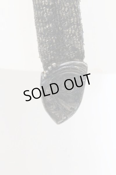 画像3: IFSIXWASNINE / BELT ベルト  アンティークブラックｘアイボリー O-24-10-31-020-IF-rg-YM-OS (3)