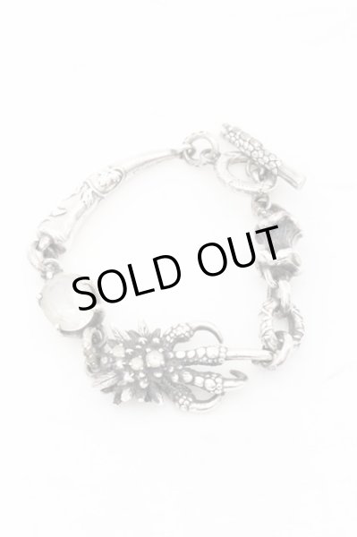 画像1: Bloody Mary / ナイトレイヴンブレスレット21cm 21cm シルバー O-24-10-31-021-SH-ac-YM-OS (1)