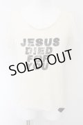 IFSIXWASNINE / CROSSES+JESUS/HSC/M Tシャツ【メンズ1】 1 ホワイト O-24-11-01-029-IF-ts-YM-OS