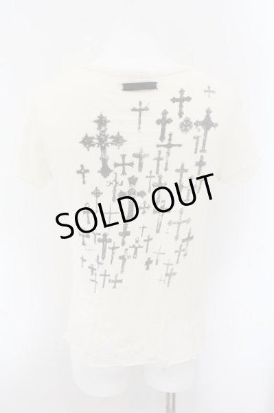画像4: IFSIXWASNINE / CROSSES+JESUS/HSC/M Tシャツ【メンズ1】 1 ホワイト O-24-11-01-029-IF-ts-YM-OS (4)