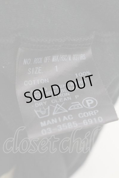 画像3: IFSIXWASNINE / ROCK OF M&K/HSC/M Tシャツ【メンズ1】 1 ブラック O-24-11-01-033-IF-ts-YM-OS (3)