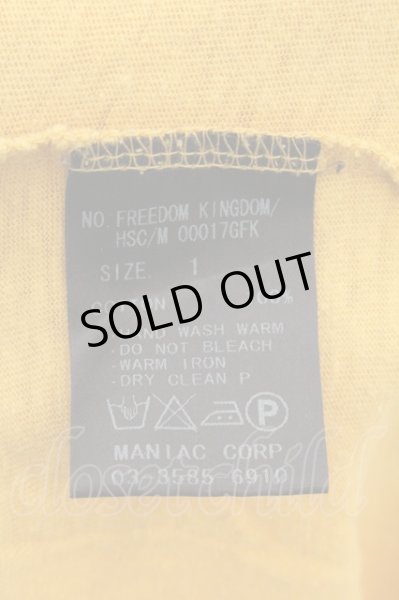 画像3: LGB / FREEDOM KINGDOM/HSC/M Tシャツ【メンズ1】 1 イエロー O-24-11-01-035-LG-ts-YM-ZT265 (3)