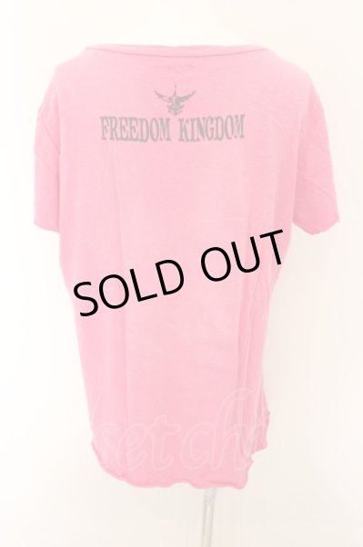 画像3: LGB / FREEDOM KINGDOM/BAGGY HSC Tシャツ 2（レディース） ピンク O-24-11-01-037-LG-ts-YM-ZT265 (3)