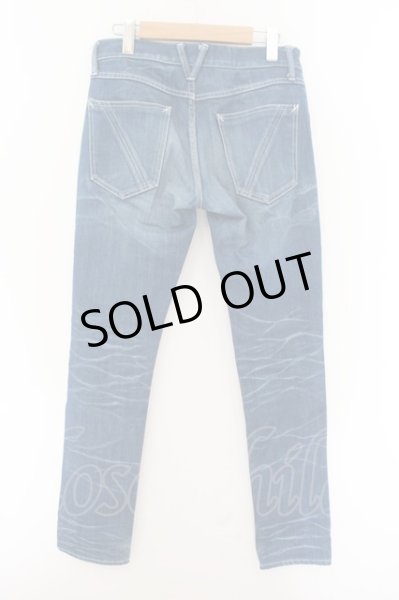 画像2: VANQUISH / ライトヴィンテージリジットタイトフィットストレートデニムパンツ 28 ブルー O-24-11-01-056-VA-pa-YM-ZT265 (2)