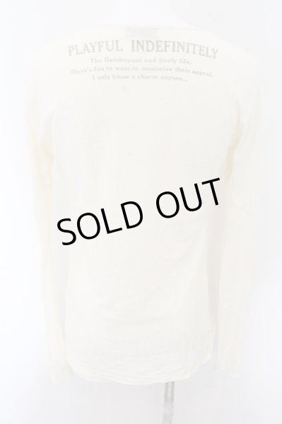 画像3: goa / 多連ネックレスプリントカットソー  ベージュ O-24-11-01-008-go-to-YM-OS (3)