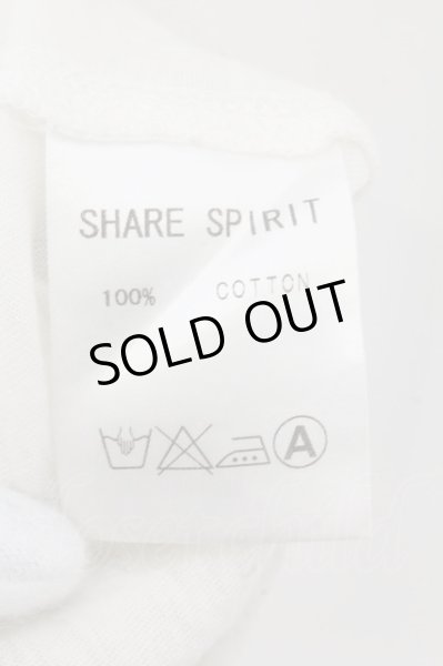 画像4: SHARE SPIRIT / Resort フラワースカルTシャツ L アイボリー O-24-11-01-009-SH-ts-YM-OS (4)