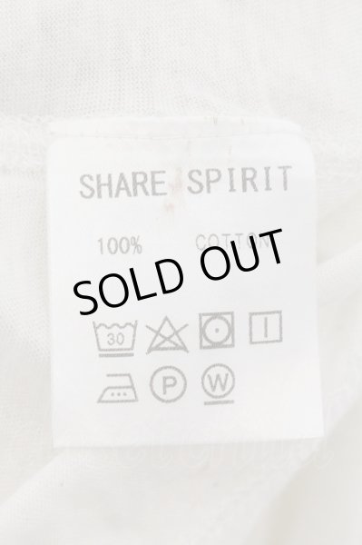 画像4: SHARE SPIRIT / PISTOLS Tシャツ S アイボリー O-24-11-01-010-SH-ts-YM-OS (4)