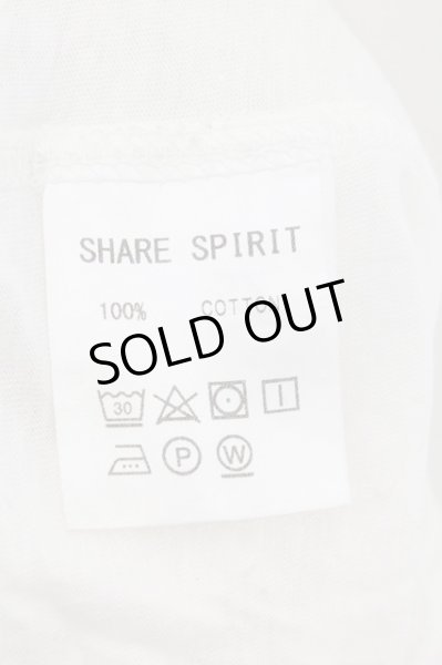 画像4: SHARE SPIRIT / ジェーン Tシャツ 38 ホワイト O-24-11-01-011-SH-ts-YM-ZT265 (4)
