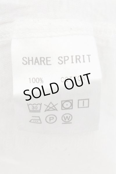 画像3: SHARE SPIRIT / CROWN Tシャツ 38 ホワイト O-24-11-01-013-SH-ts-YM-ZT265 (3)