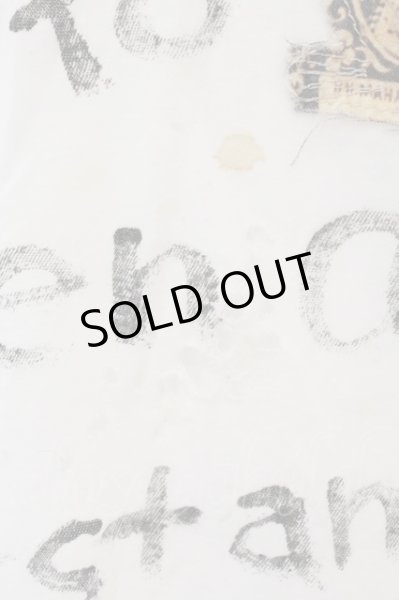 画像2: SHARE SPIRIT / DESTROY Tシャツ S ホワイト O-24-11-01-014-SH-ts-YM-OS (2)