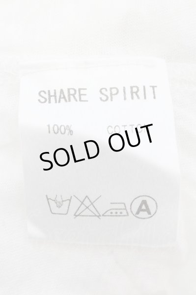 画像4: SHARE SPIRIT / DESTROY Tシャツ S ホワイト O-24-11-01-014-SH-ts-YM-OS (4)