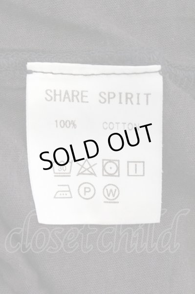 画像3: SHARE SPIRIT / ジェーン Tシャツ S ブラック O-24-11-01-015-SH-ts-YM-ZT265 (3)