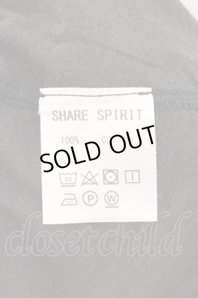 画像3: SHARE SPIRIT / スカルファミリーTシャツ S ブラック O-24-11-01-016-SH-ts-YM-ZT265 (3)