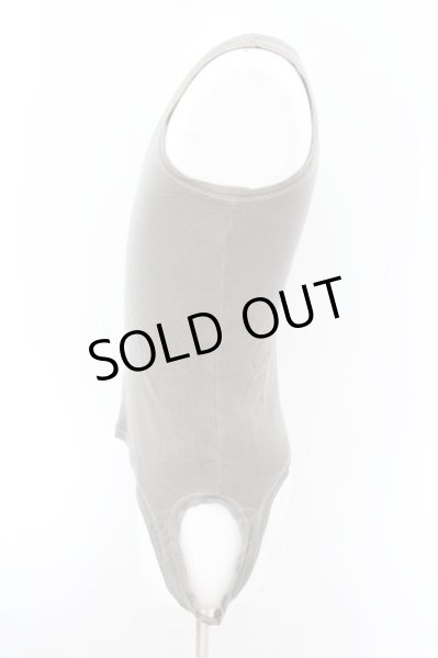 画像2: SHARE SPIRIT / タトゥーガール変形タンクトップ 38 チャコール O-24-11-01-002-SH-to-YM-ZT250 (2)