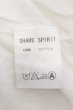 画像5: SHARE SPIRIT / レッグTシャツ M アイボリー O-24-11-01-017-SH-ts-YM-OS (5)