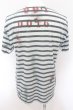 画像2: maxsix / アンカーボーダーTシャツ XL ブルー O-24-11-01-018-ma-ts-YM-ZT265 (2)