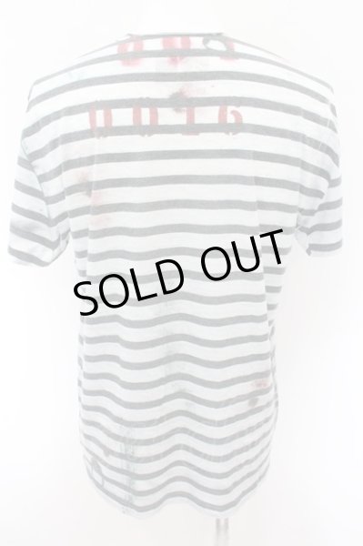 画像2: maxsix / アンカーボーダーTシャツ XL ブルー O-24-11-01-018-ma-ts-YM-ZT265 (2)