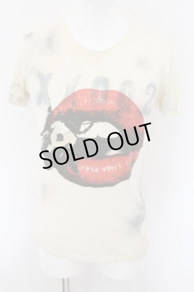 画像1: maxsix / LIP ON HONEY Tシャツ M ベージュ系 O-24-11-01-022-ma-ts-YM-ZT057 (1)
