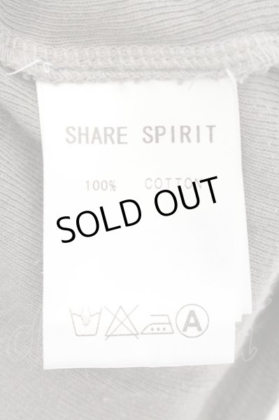 画像4: SHARE SPIRIT / タトゥーガール変形タンクトップ 38 チャコール O-24-11-01-002-SH-to-YM-ZT250 (4)