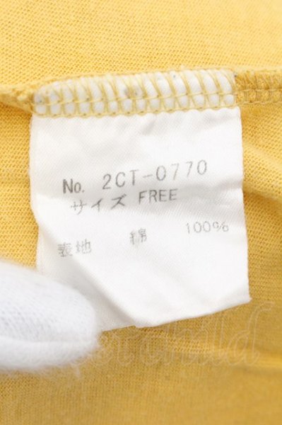 画像3: HYSTERIC GLAMOUR / LED-ZEPPELINコラボTシャツ F イエロー O-24-11-01-026-HY-ts-YM-ZT265 (3)