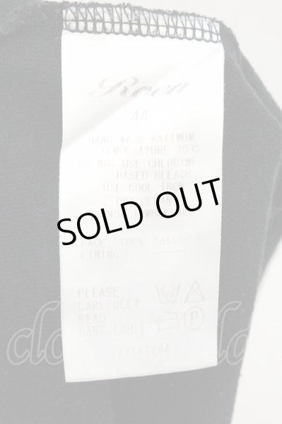 画像4: Roen / DISNEYコラボデストロイTシャツ  ブラック O-24-11-01-027-Ro-ts-YM-OS (4)