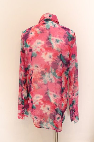 画像3: God of Roses / ark ロングシャツ 1 ピンク系 O-24-11-09-024-Go-sh-YM-ZT214 (3)