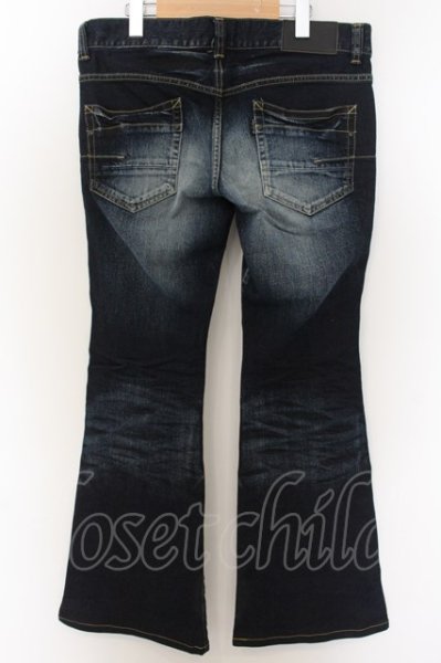 画像3: TORNADO MART / Wオーシャンベルボトム デニムパンツ L インディゴ O-24-11-09-030-TO-pa-YM-ZT054 (3)