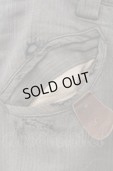 画像4: SHARE SPIRIT / ユーズドカスタムレースアップジョッパーズパンツ 44 オリーブ系グレー O-24-11-09-035-SH-pa-YM-ZT222 (4)