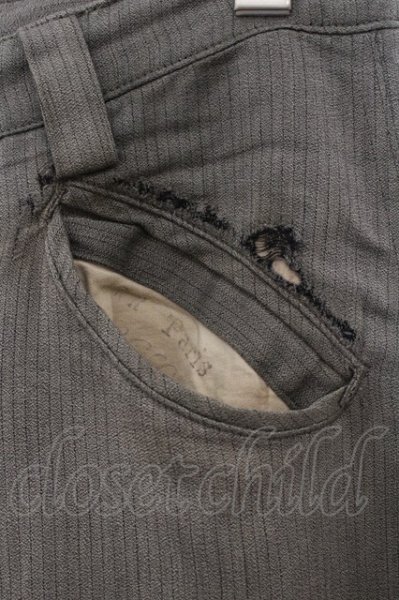 画像5: SHARE SPIRIT / ユーズドカスタムレースアップジョッパーズパンツ 44 オリーブ系グレー O-24-11-09-035-SH-pa-YM-ZT222 (5)