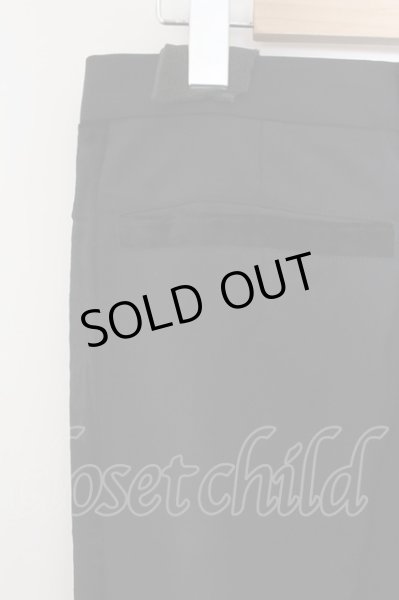 画像5: SHARE SPIRIT / スカルピットサイドラインスラックスパンツ S ブラック O-24-11-09-039-SH-pa-YM-ZT057 (5)