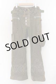 LGB サルエルパンツ Rベルトパンツ サルエルパンツ 10分丈[品番：ACDW0001418