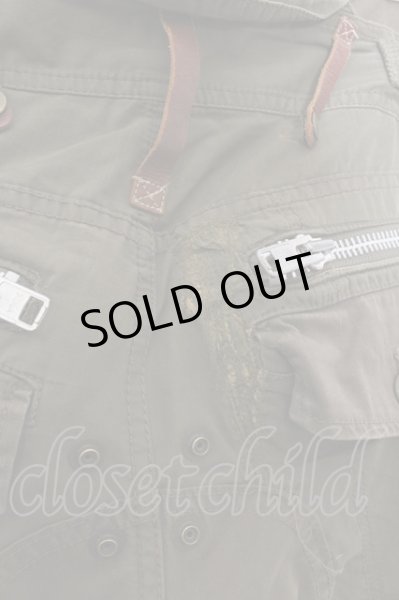 画像16: LGB / PIROT PT ギミックカーゴパンツ 25 カーキ O-24-11-09-043-LG-pa-YM-OS (16)