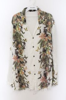 KMRii / MAGNOLIA LEATHER STOLE ストール ブラック O-25-02-28-122-KM