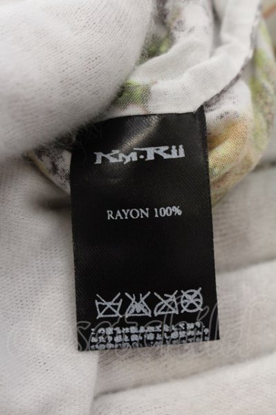 画像7: KMRii / BOTANICAL MAGNOLIA シャツ 2 ホワイト O-24-11-09-011-KM-sh-YM-ZT080 (7)
