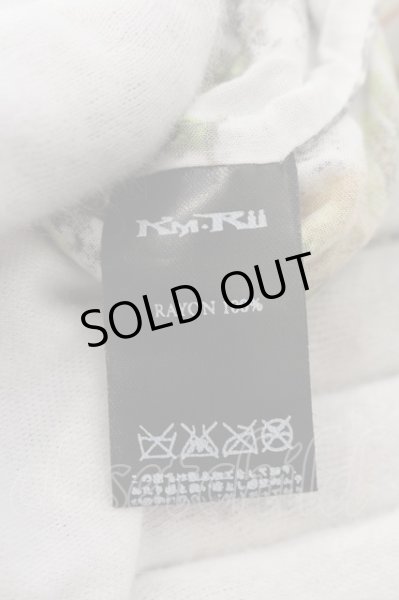 画像7: KMRii / BOTANICAL MAGNOLIA　シャツ 2 ホワイト O-24-11-09-011-KM-sh-YM-ZT080 (7)