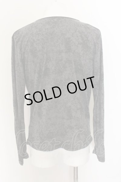 画像2: SEANA / ブリーチドレープカットソー L グレー O-24-11-09-017-SE-to-YM-OS (2)