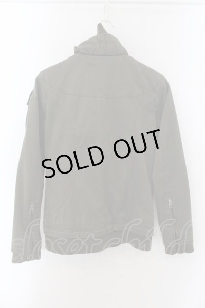 画像3: CIVARIZE / フェイクレイヤードミリタリースタンドネックブルゾン 44 カーキ O-24-11-10-030-CI-ja-YM-OS (3)