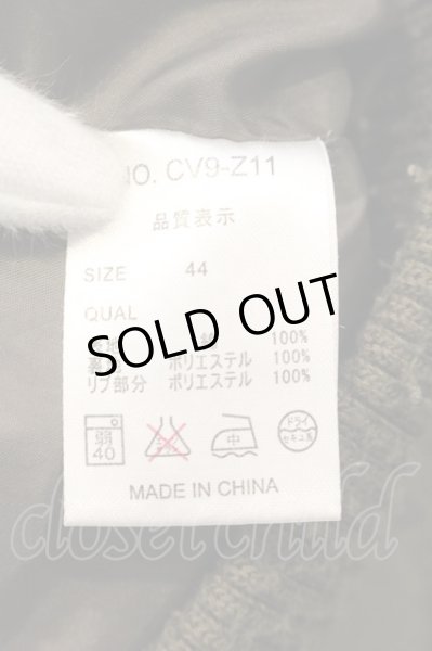 画像4: CIVARIZE / フェイクレイヤードミリタリースタンドネックブルゾン 44 カーキ O-24-11-10-030-CI-ja-YM-OS (4)