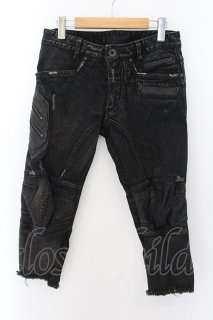 14th Addiction / クラックコーティングサルエルカーゴパンツ 2