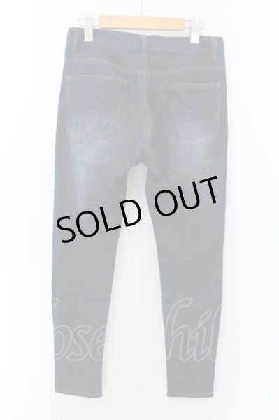 画像2: CavariA / ウォッシュドストレッチデニムパンツ 42 インディゴ O-24-11-10-041-Ca-pa-YM-OS (2)