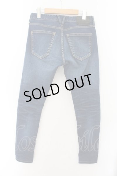 画像2: VANQUISH / ニークラッシュストレッチデニムパンツ 28 インディゴ O-24-11-10-044-VA-pa-YM-ZT283 (2)