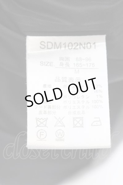 画像3: semantic design / ジップアップメルトンフードジャケット M グレー O-24-11-10-050-SE-ja-YM-ZT-M006 (3)