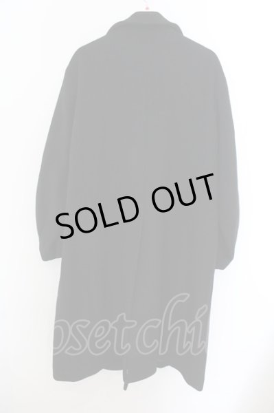 画像2: HARE / ダブルブレストコート S ブラック O-24-11-10-053-HA-ou-YM-ZT-M005 (2)